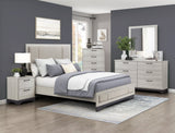 Westport White Oak/Gray Platform Bedroom Set by Homelegance at Eve Furniture