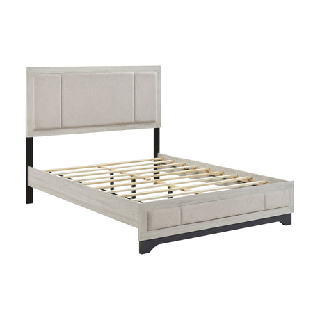 Westport White Oak/Gray Platform Youth Bedroom Set by Homelegance at Eve Furniture