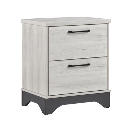 Westport White Oak/Gray Platform Youth Bedroom Set by Homelegance at Eve Furniture