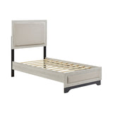 Westport White Oak/Gray Platform Youth Bedroom Set by Homelegance at Eve Furniture