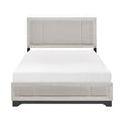 Westport White Oak/Gray Queen Platform Bed by Homelegance at Eve Furniture