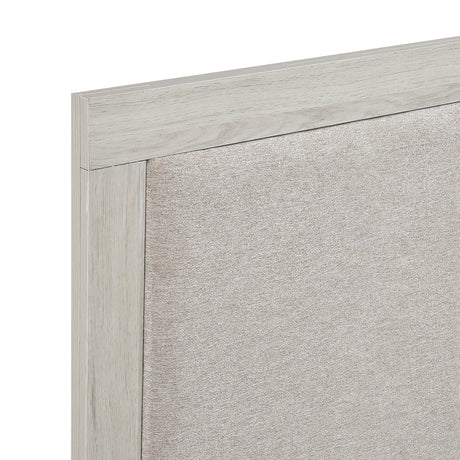 Westport White Oak/Gray Twin Platform Bed by Homelegance at Eve Furniture