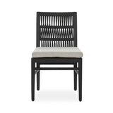 Westville Black Outdoor Dining Chair (Set of 2) by Classic Home at Eve Furniture