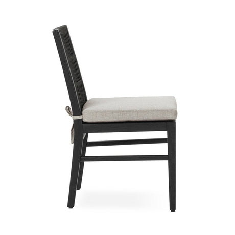 Westville Black Outdoor Dining Chair Set of 2 by Classic Home at Eve Furniture