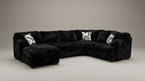 Westwood Black LAF Sectional by New Era Innovations at Eve Furniture