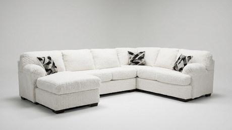 Westwood Cream LAF Sectional by New Era Innovations at Eve Furniture