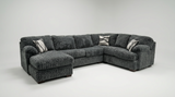 Westwood Gunmetal LAF Sectional by New Era Innovations at Eve Furniture