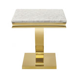 Wettingen Gold/Beige End Table by Furniture of America at Eve Furniture