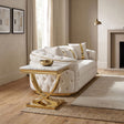 Wettingen Gold/White End Table by Furniture of America at Eve Furniture