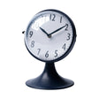 Weymouth Blue Metal Glass Dome Table Clock by Mercana at Eve Furniture