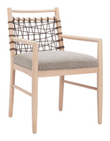 Wezly Gray Dining Chair (Set of 2) by Zuomod at Eve Furniture