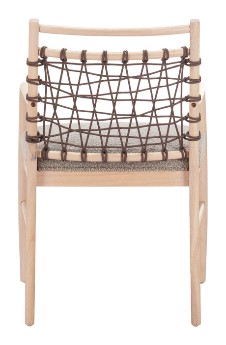 Wezly Gray Dining Chair (Set of 2) by Zuomod at Eve Furniture
