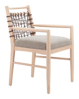 Wezly Gray Dining Chair (Set of 2) by Zuomod at Eve Furniture