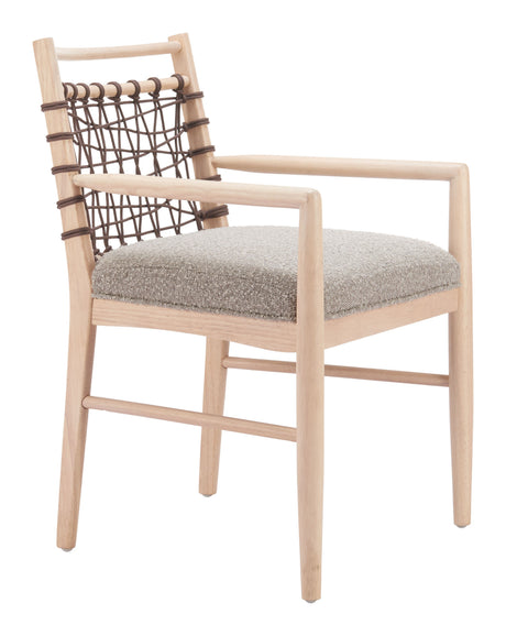Wezly Gray Dining Chair (Set of 2) by Zuomod at Eve Furniture