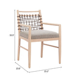 Wezly Gray Dining Chair (Set of 2) by Zuomod at Eve Furniture