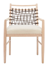 Wezly Ivory Dining Chair (Set of 2) by Zuomod at Eve Furniture