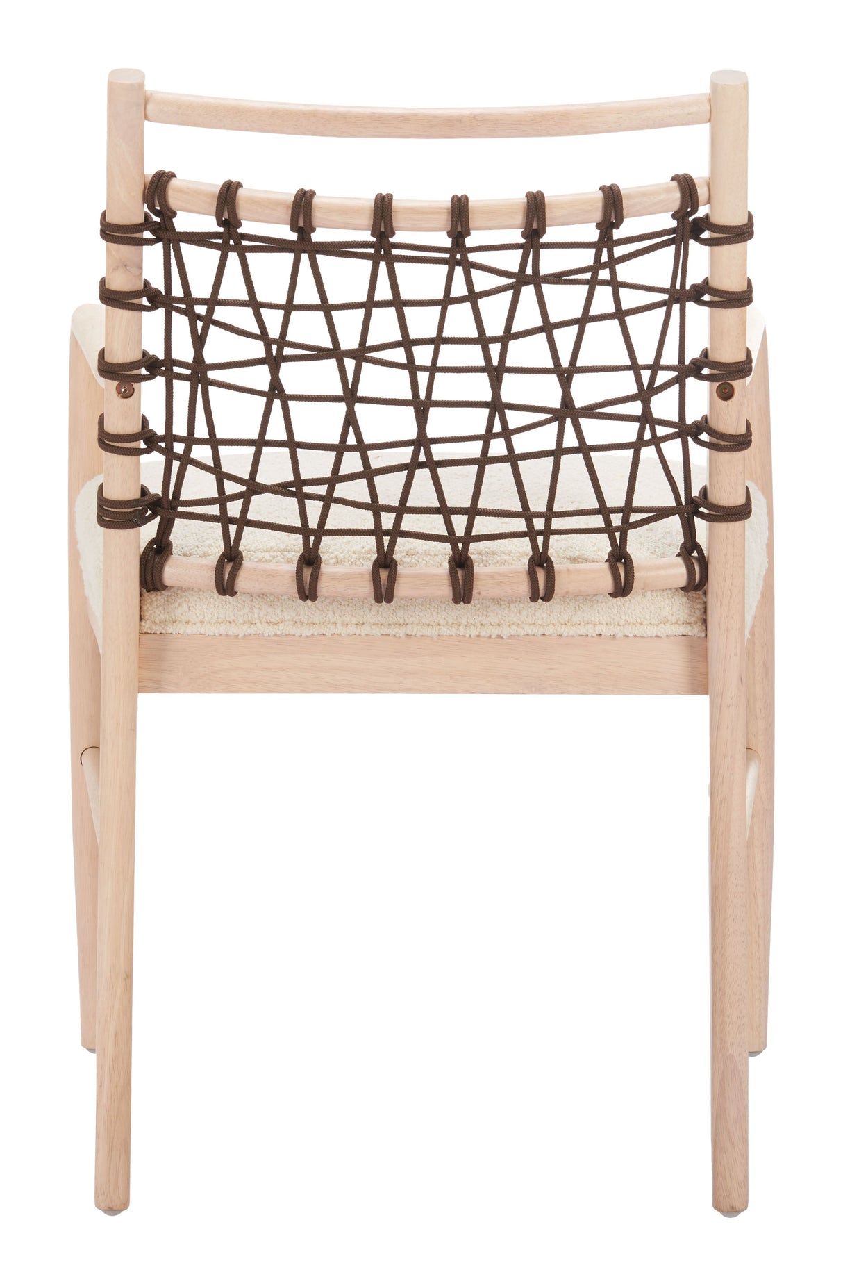 Wezly Ivory Dining Chair (Set of 2) by Zuomod at Eve Furniture