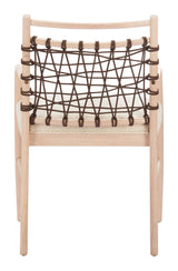 Wezly Ivory Dining Chair (Set of 2) by Zuomod at Eve Furniture