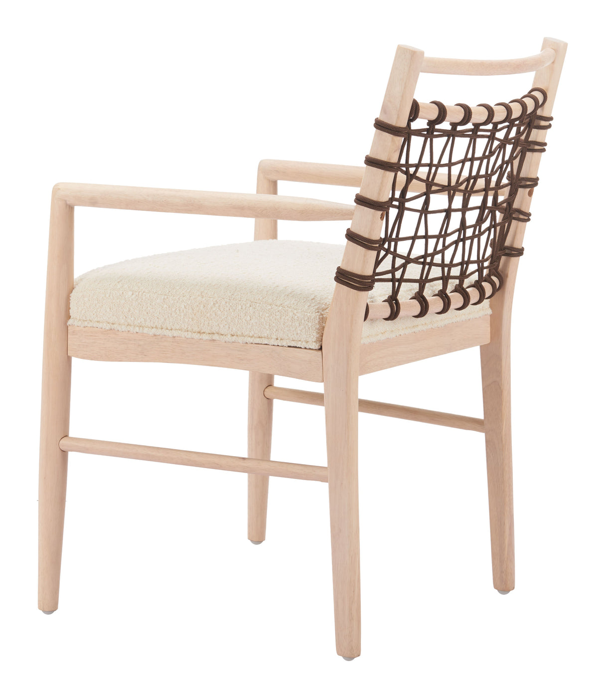 Wezly Ivory Dining Chair (Set of 2) by Zuomod at Eve Furniture