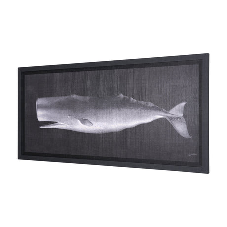Whale Watching II by John Butler a Hand Embellished Framed Art Print by Mercana at Eve Furniture