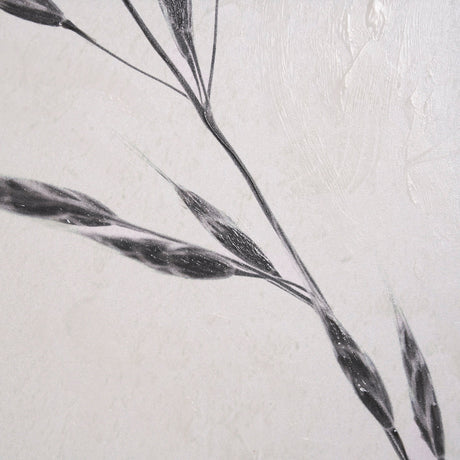 Wheat Grass III by Mercana Studio a Hand Embellished Textured Framed Canvas by Mercana at Eve Furniture