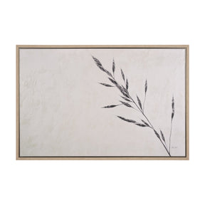 Wheat Grass III by Mercana Studio a Hand Embellished Textured Framed Canvas by Mercana at Eve Furniture