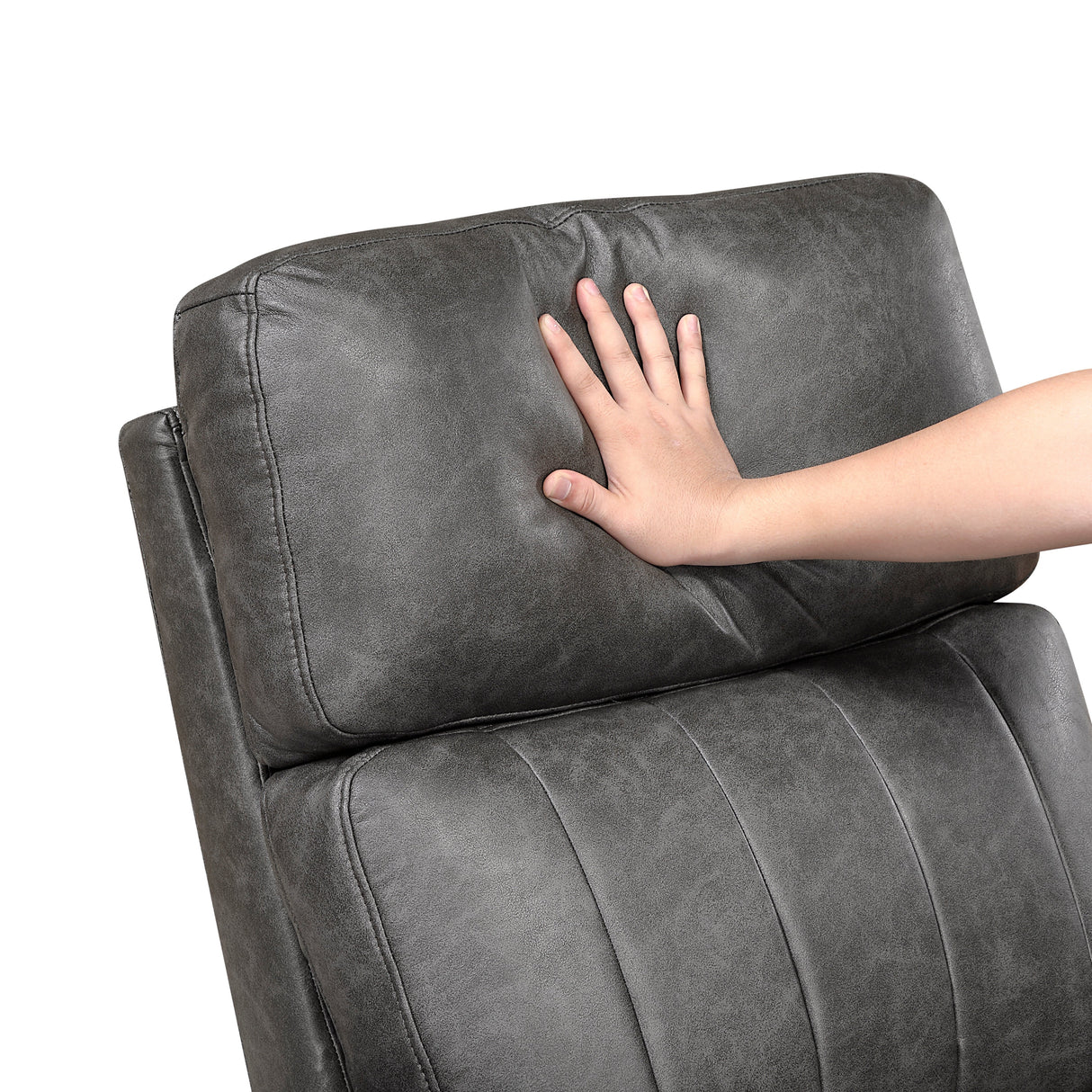 Wheaton Gray Power Lift Chair