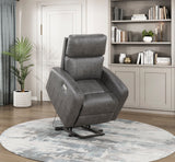 Wheaton Gray Power Lift Chair