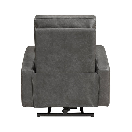 Wheaton Gray Power Lift Chair by Homelegance at Eve Furniture