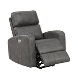 Wheaton Gray Power Lift Chair
