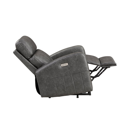 Wheaton Gray Power Lift Chair by Homelegance at Eve Furniture