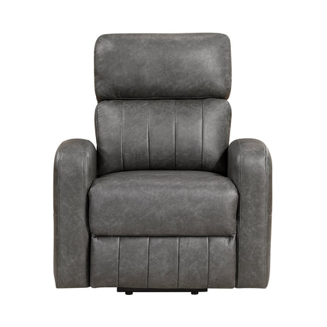 Wheaton Gray Power Lift Chair by Homelegance at Eve Furniture