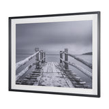 Where Water Waits by Chad Mackay Textured FramedPhoto Print Matted under Glass by Mercana at Eve Furniture