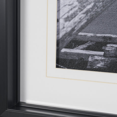 Where Water Waits by Chad Mackay Textured FramedPhoto Print Matted under Glass by Mercana at Eve Furniture