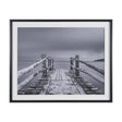Where Water Waits by Chad Mackay Textured FramedPhoto Print Matted under Glass by Mercana at Eve Furniture