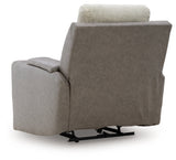 WhipLash Sisal Power Recliner by Ashley at Eve Furniture