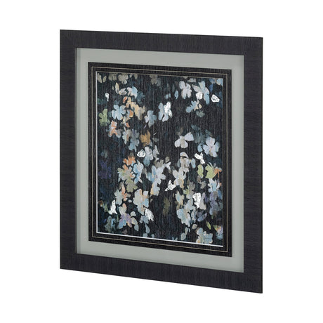 Whirlwind by Liz Jardine a Hand Embellished Textured Framed Art Print Matted under Glass by Mercana at Eve Furniture
