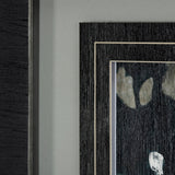 Whirlwind by Liz Jardine a Hand Embellished Textured Framed Art Print Matted under Glass by Mercana at Eve Furniture