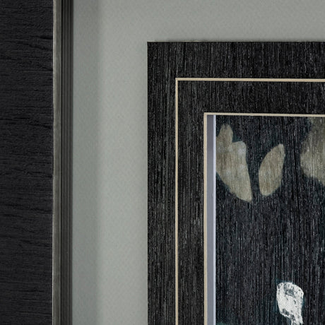 Whirlwind by Liz Jardine a Hand Embellished Textured Framed Art Print Matted under Glass by Mercana at Eve Furniture