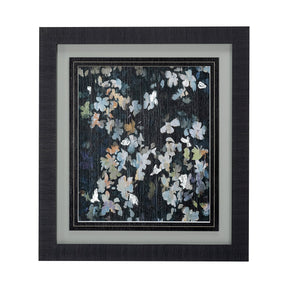 Whirlwind by Liz Jardine a Hand Embellished Textured Framed Art Print Matted under Glass by Mercana at Eve Furniture