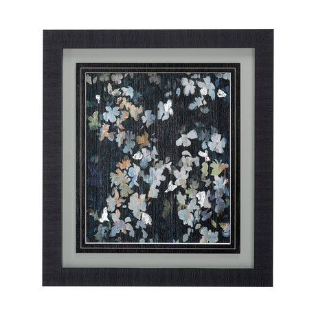 Whirlwind by Liz Jardine a Hand Embellished Textured Framed Art Print Matted under Glass by Mercana at Eve Furniture