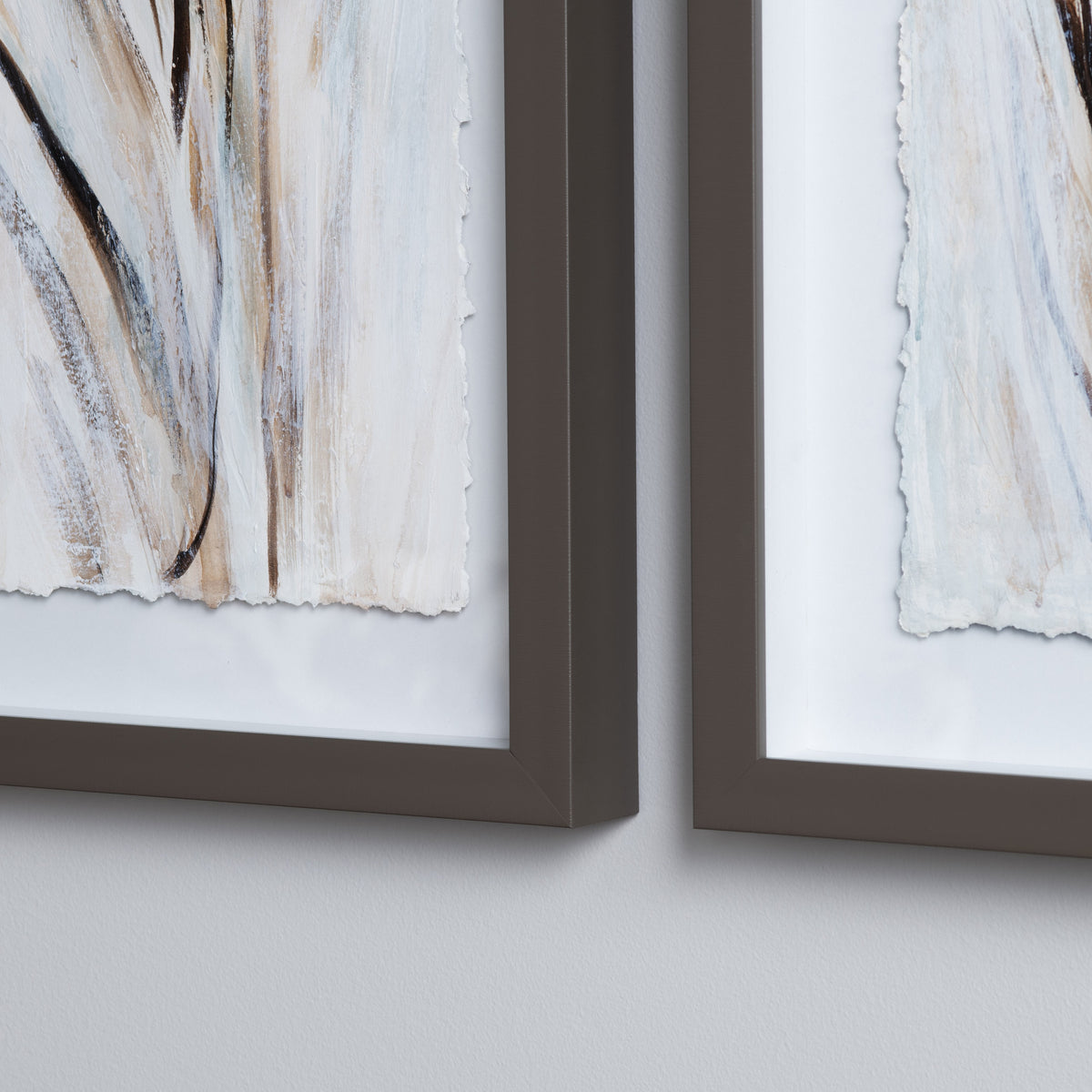 Whispful Thinking Brown/White Wall Art by Crestview at Eve Furniture