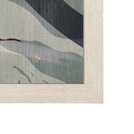 Whistler Go Canada (L) by Mercana Studio a Hand Embellished Decograph Framed Art Print by Mercana at Eve Furniture