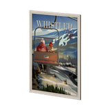 Whistler Go Canada (XL) by Mercana Studio a Hand Embellished Decograph Framed Art Print under Glass by Mercana at Eve Furniture