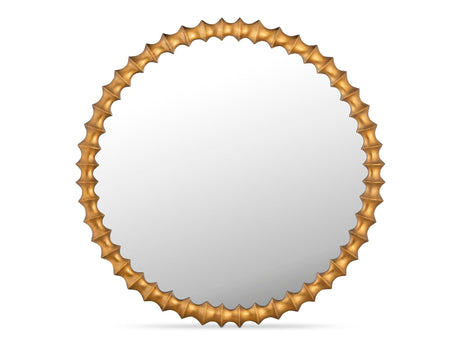Whitby Aged Brass Mirror by MOES at Eve Furniture