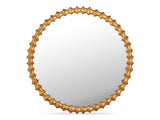 Whitby Aged Brass Mirror