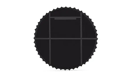 Whitby Mirror Black by Moe's Home at Eve Furniture
