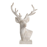 Whitby White Hart Sculpture by Crestview at Eve Furniture