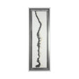 White and Silver River by Studio M a Framed Art Print Matted under Glass by Mercana at Eve Furniture