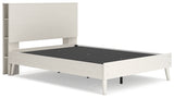 Aprilyn Full Bookcase Bed with Dresser and 2 Nightstands in White